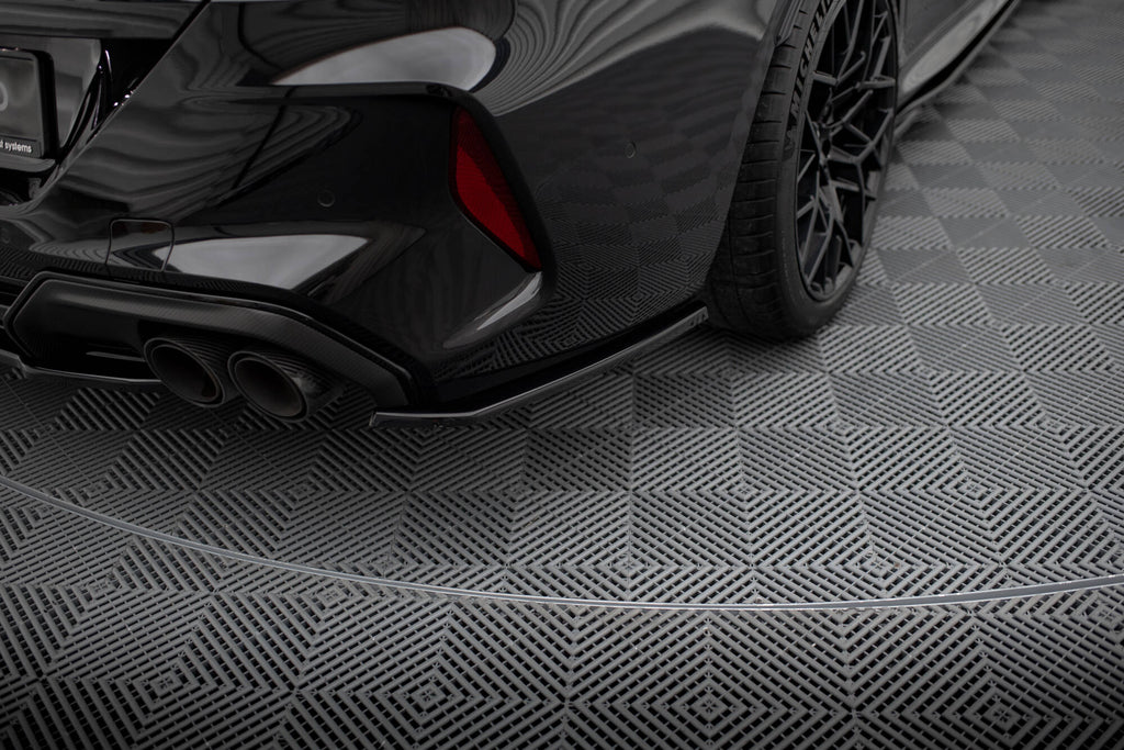 Maxton Design Heck Ansatz Flaps Diffusor V.2 passend für BMW M8 Gran Coupe F93 schwarz Hochglanz