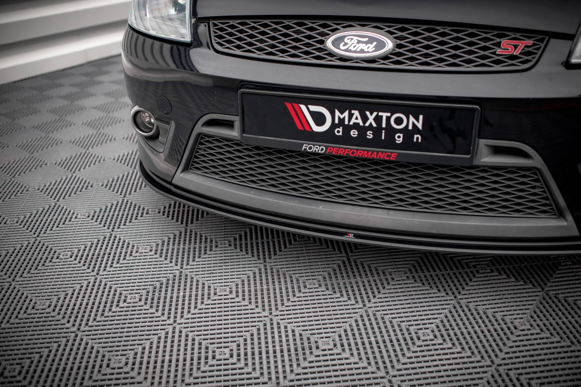 Maxton Design Street Pro Street+ Spoilerlippe Front Ansatz passend für Ford Fiesta ST Mk6
