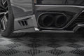 Maxton Design Heck Ansatz Flaps Diffusor passend für Nissan GTR R35 Facelift schwarz Hochglanz
