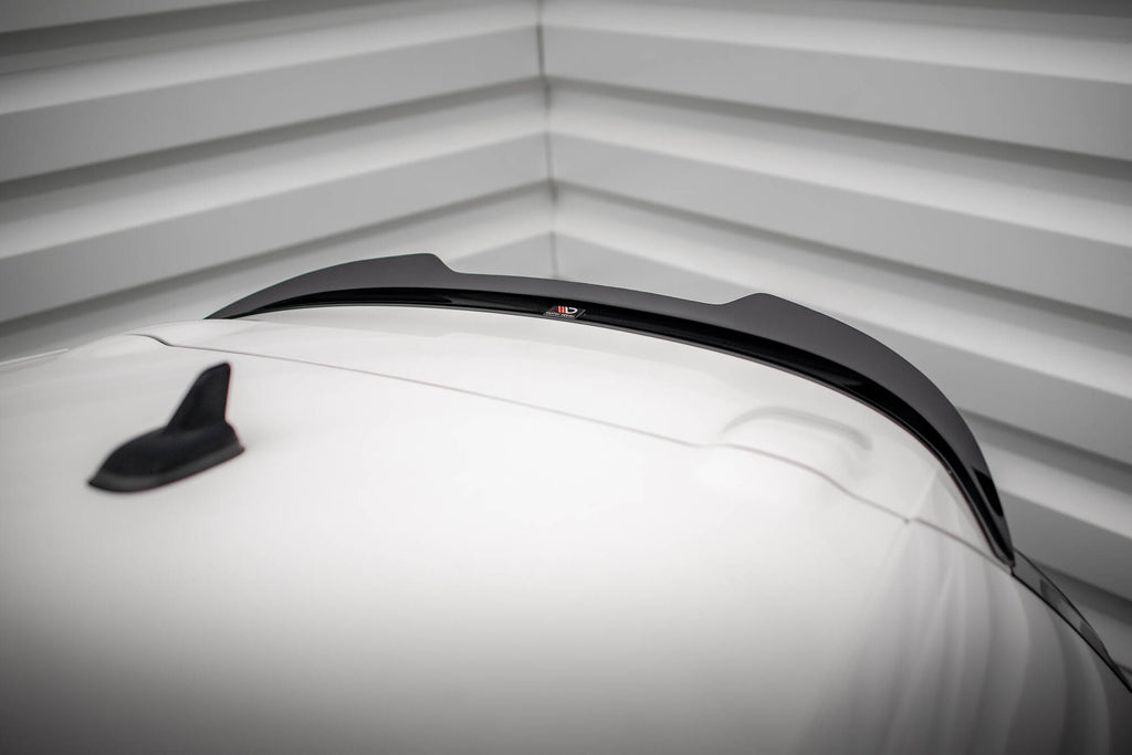 Maxton Design Spoiler CAP V.2 passend für VW Scirocco R Mk3 schwarz Hochglanz