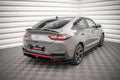 Maxton Design Heck Ansatz Flaps Diffusor passend für Hyundai I30 Fastback N-Line Mk3 Facelift schwarz Hochglanz