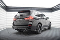 Maxton Design Street+ Mittlerer Diffusor RACE passend für BMW X5 M-Paket F15 schwarz Hochglanz