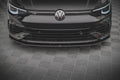 Maxton Design Street Pro Street+ Spoilerlippe Front Ansatz passend für VW Golf R Mk8