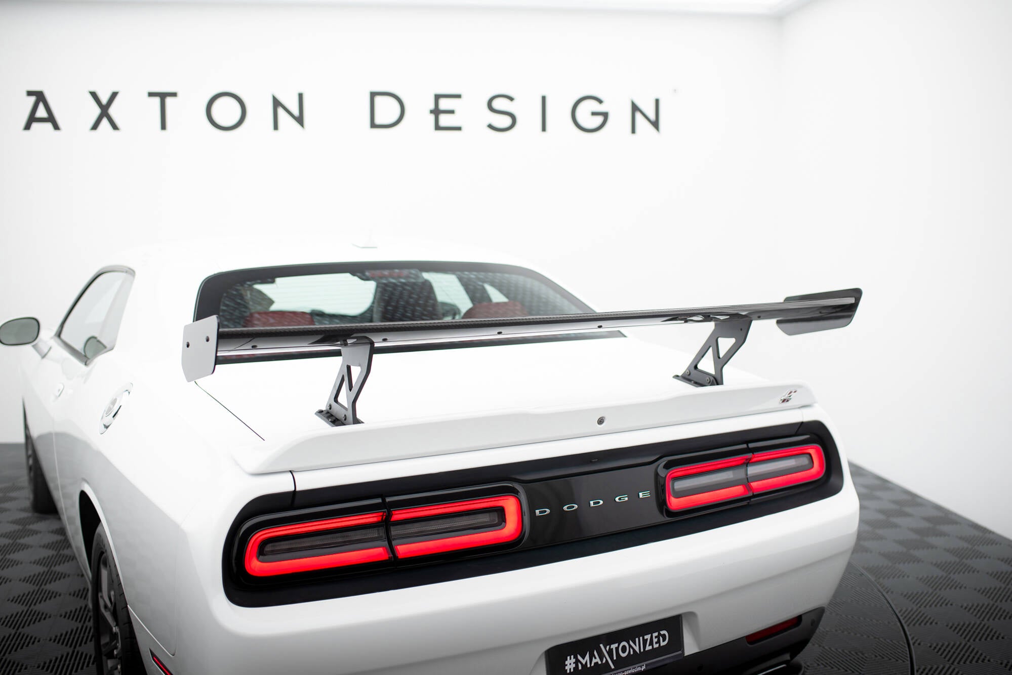 Maxton Design Carbon Spoiler Dodge Challenger Mk3 für Dodge Challenger MK3 Facelift