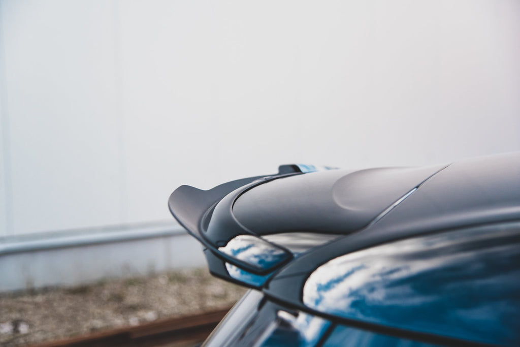 Maxton Design Spoiler CAP passend für Mini Countryman Mk1 JCW schwarz Hochglanz