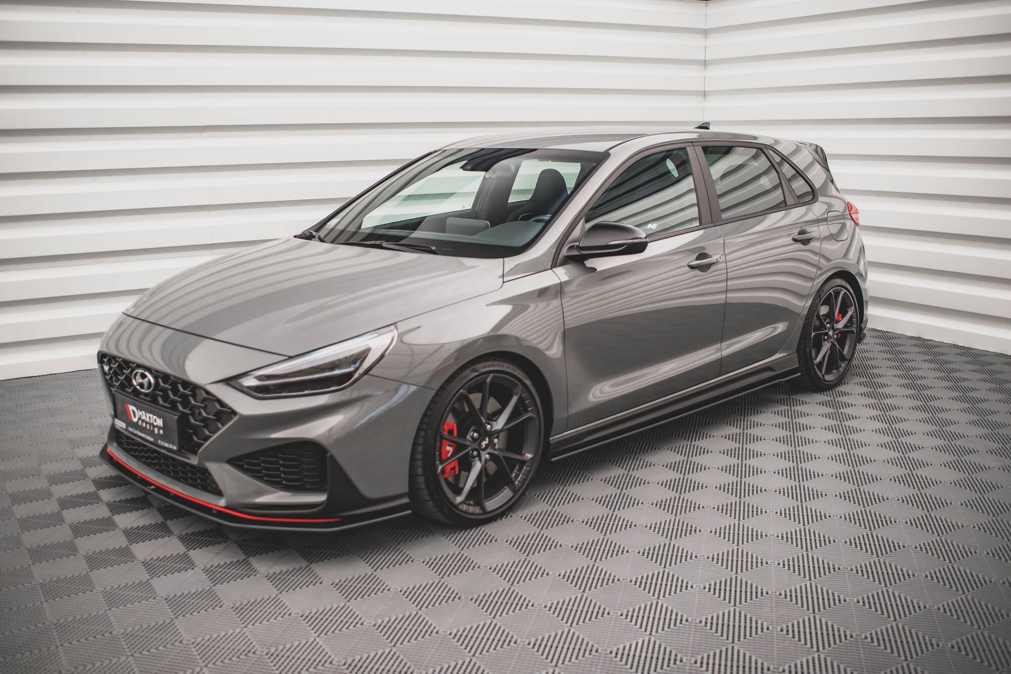 Maxton Design Street Pro Street+ Seitenschweller Leisten V.2 passend für Hyundai I30 N / N-Line Hatchback / Fastback Mk3 / Mk3 Facelift