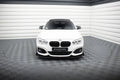 Maxton Design Street Pro Street+ Spoilerlippe Front Ansatz passend für V.3 + Flaps passend für BMW 1er F20 M-Paket Facelift / M140i schwarz Hochglanz