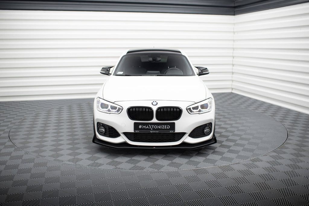 Maxton Design Flaps BMW 1er F20 M-Paket Facelift / M140i schwarz Hochglanz für BMW 1er F20- F21 FL