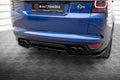 Maxton Design Street+ Mittlerer Diffusor RACE passend für Land Rover Range Rover Sport SVR Mk2 schwarz Hochglanz
