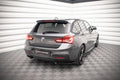 Maxton Design Heck Ansatz Flaps Diffusor V.2 passend für BMW 1er F20/F21 M-POWER FACELIFT schwarz Hochglanz