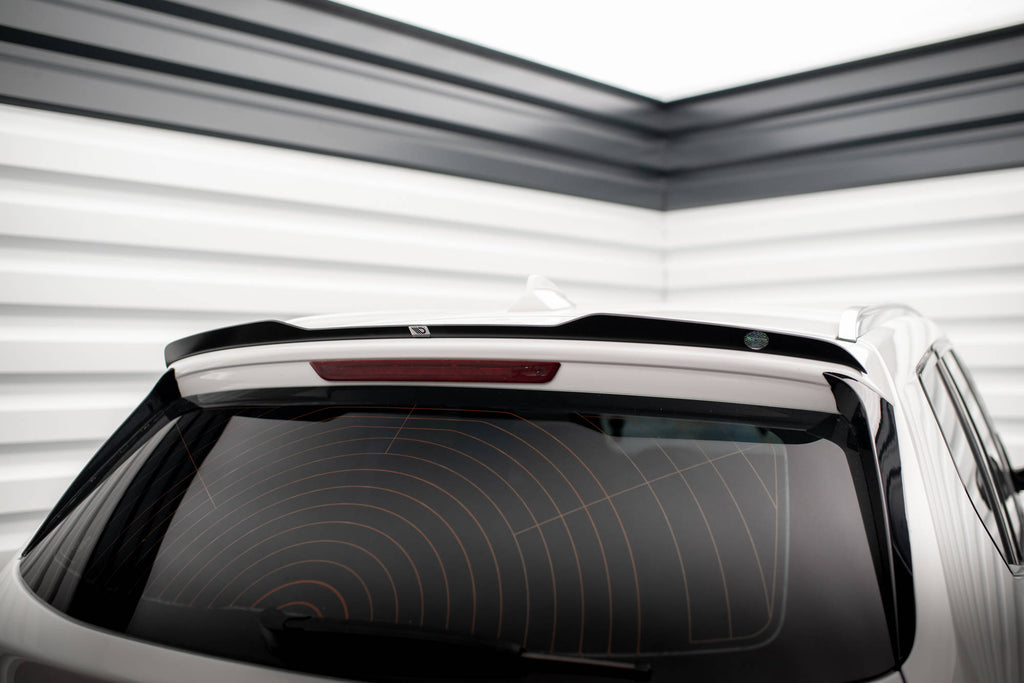 Maxton Design Spoiler CAP passend für BMW X3 M-Paket F25 schwarz Hochglanz