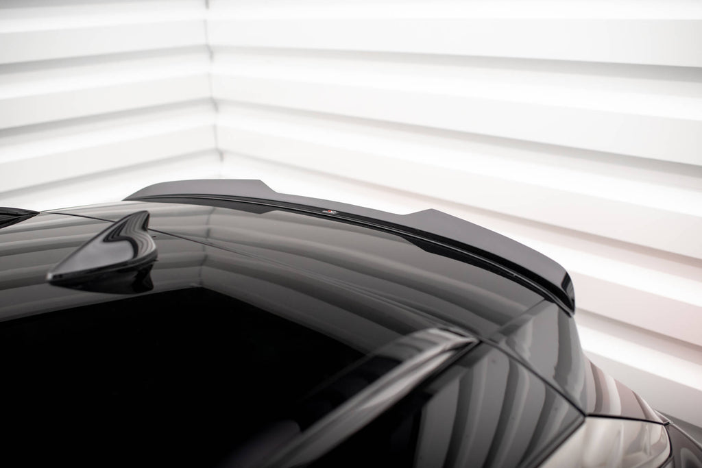 Maxton Design Spoiler CAP passend für Hyundai Tucson Mk4 Facelift schwarz Hochglanz