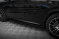 Maxton Design Street+ Seitenschweller Leisten passend für Mercedes-AMG / AMG-Line GLE Coupe C167 / C167 Facelift schwarz Hochglanz