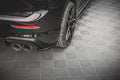 Maxton Design Heck Ansatz Flaps Diffusor V.4 passend für VW Golf R Hatchback Mk8 Facelift schwarz Hochglanz