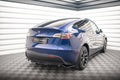 Maxton Design Street+ Mittlerer Diffusor RACE passend für Tesla Model Y schwarz Hochglanz