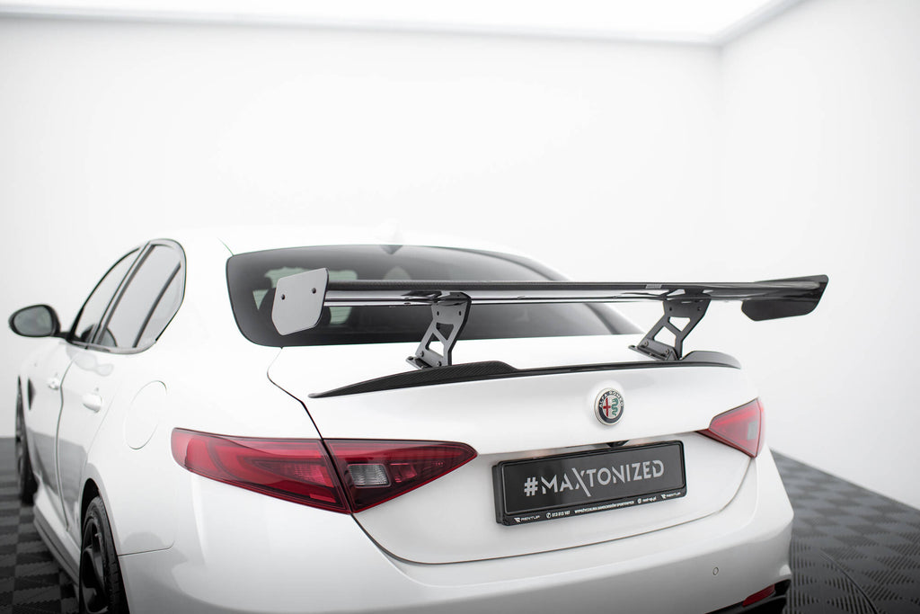 Maxton Design Carbon Spoiler Alfa Romeo Giulia Quadrifoglio für Alfa Romeo Giulia Quadrifoglio