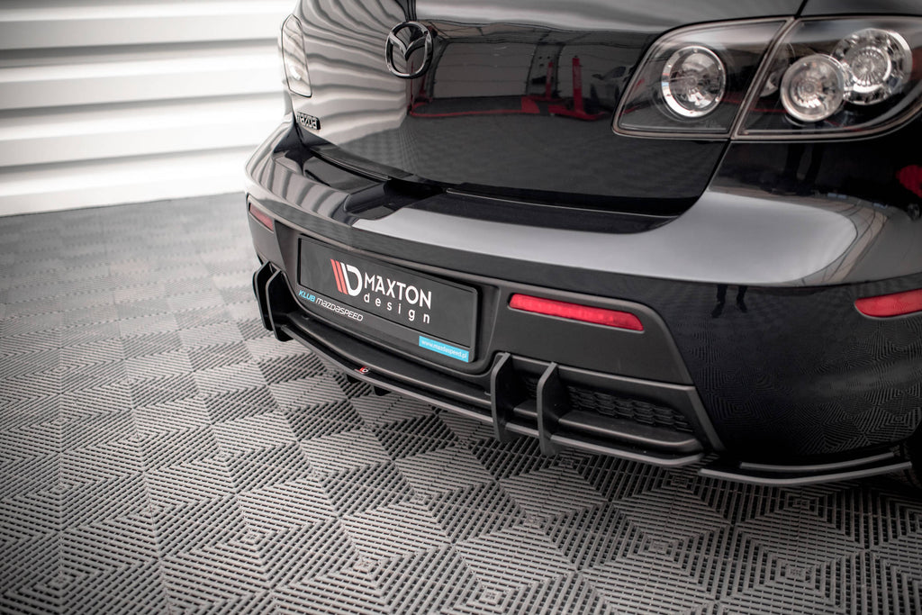 Maxton Design Street Pro Heckschürze passend für Mazda 3 MPS Mk1 US-Spec Version