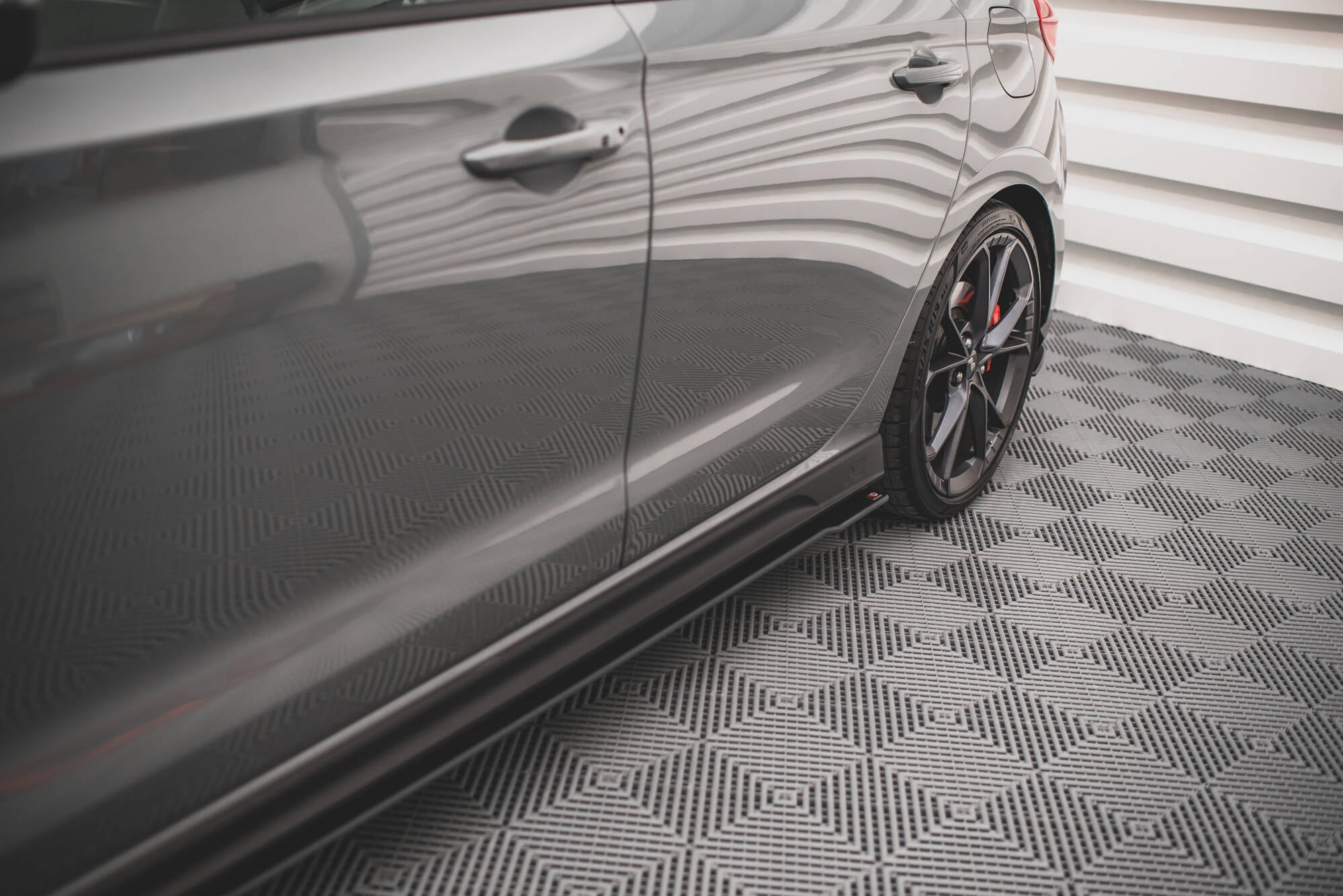 Maxton Design Street Pro Street+ Seitenschweller Leisten V.2 passend für Hyundai I30 N / N-Line Hatchback / Fastback Mk3 / Mk3 Facelift