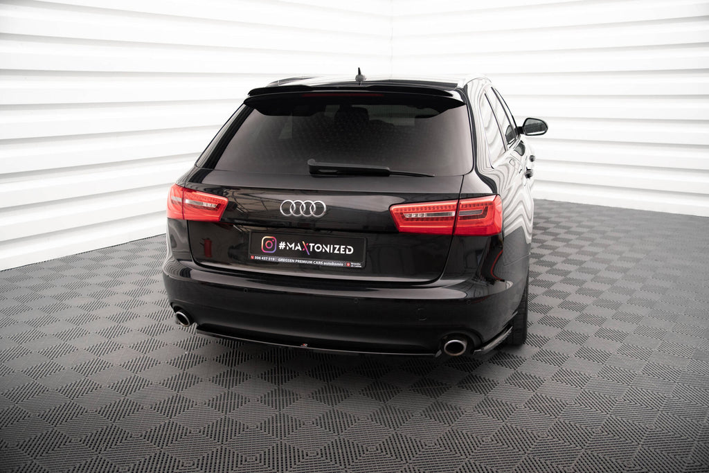 Maxton Design Heckansatz Audi A6 Avant / Limousine C7 schwarz Hochglanz für Audi A6