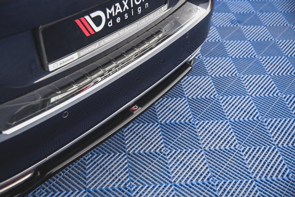 Maxton Design Heckansatz VW Passat B8 schwarz Hochglanz für Volkswagen Passat Mk8 (B8)
