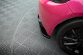 Maxton Design Heck Ansatz Flaps Diffusor V.2 passend für VW Scirocco Mk3 schwarz Hochglanz