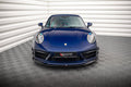 Maxton Design Street+ Spoilerlippe Front Ansatz V.2 passend für Porsche 911 Carrera Aero / Carrera GTS 992 schwarz Hochglanz