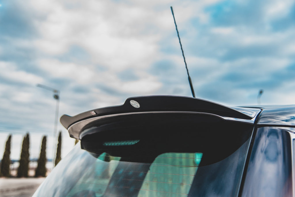 Maxton Design Spoiler CAP passend für Mini Countryman Mk1 JCW schwarz Hochglanz