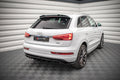 Maxton Design Spoiler CAP passend für Audi Q3 Sport 8U Facelift / S-Line 8U schwarz Hochglanz