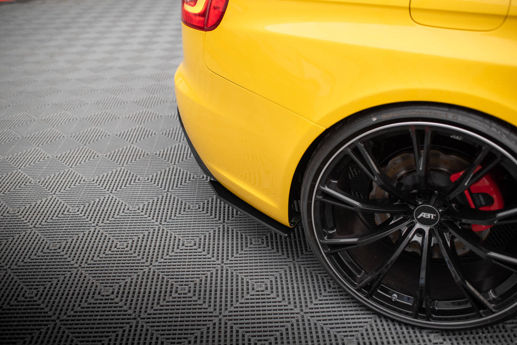 Maxton Design Street Pro Heck Ansatz Flaps Diffusor passend für Audi RS4 B8