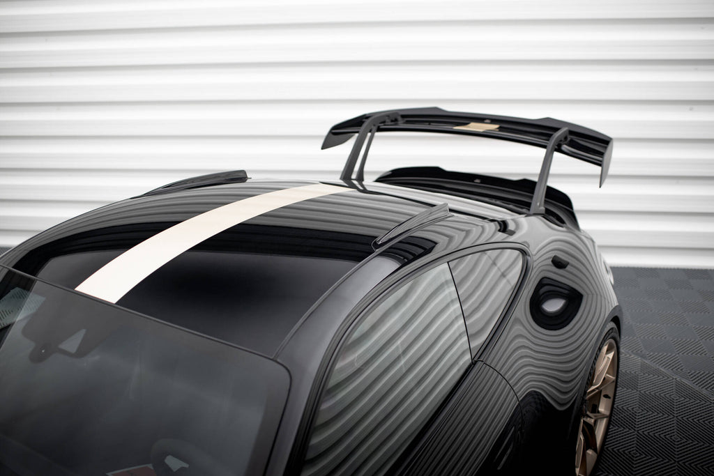 Maxton Design Kurze Dachschienen Porsche 911 992 GT3 schwarz Hochglanz für Porsche 911 992