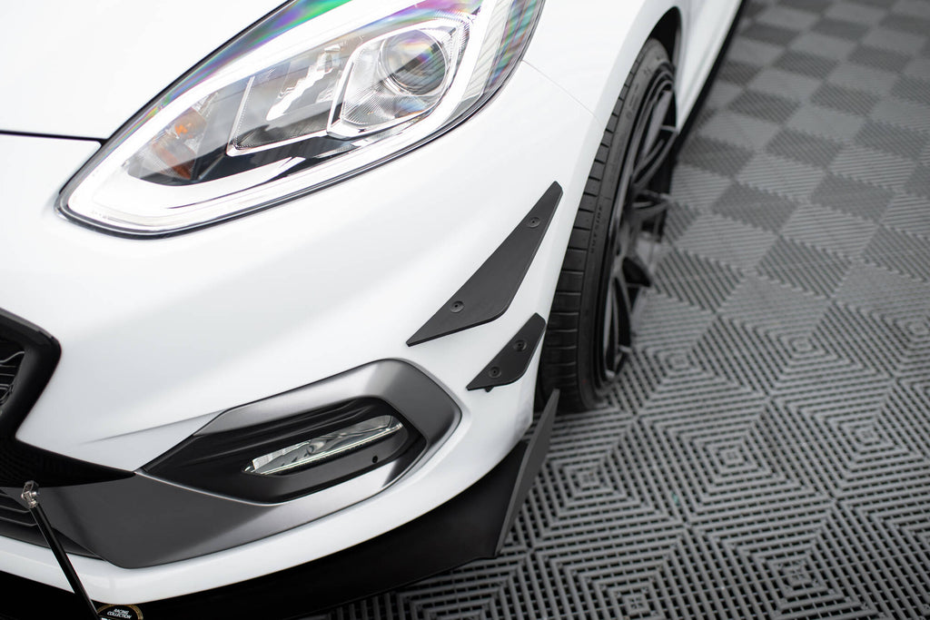 Maxton Design Stoßstangen Flaps Wings vorne Canards passend für Ford Fiesta Mk8 ST/ ST-Line