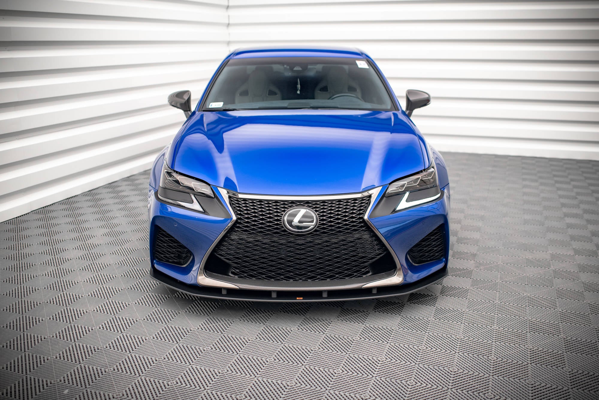 Maxton Design Street Pro Street+ Spoilerlippe Front Ansatz passend für Lexus GS F Mk4 Facelift
