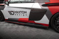 Maxton Design Seitenschweller Ansatz für Audi R8 Mk2 Facelift schwarz Hochglanz