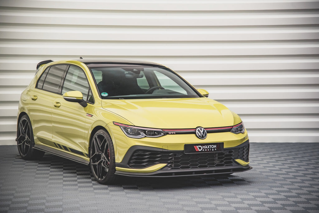 Maxton Design Street Pro Street+ Spoilerlippe Front Ansatz passend für VW Golf GTI Clubsport Mk8