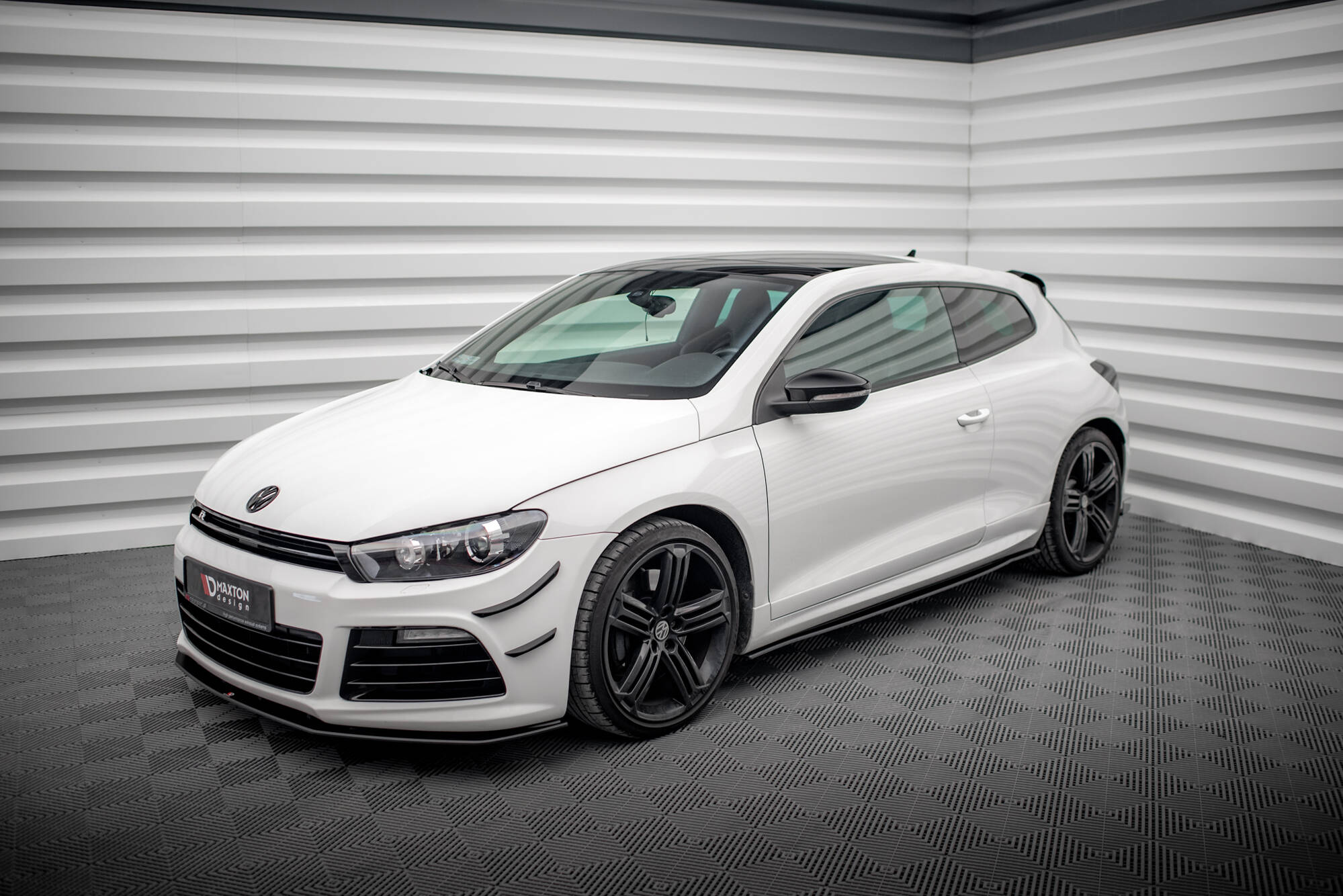 Maxton Design Street Pro Street+ Seitenschweller Leisten passend für VW Scirocco R Mk3 / Mk3 Facelift