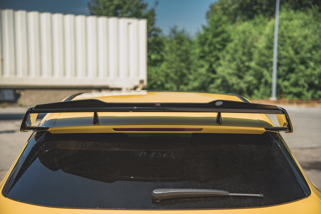 Maxton Design Spoiler CAP passend für Mercedes-AMG A 45 S W177 schwarz Hochglanz