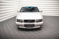 Maxton Design Street+ Spoilerlippe Front Ansatz V.1 passend für Volvo C70 Mk1 schwarz Hochglanz