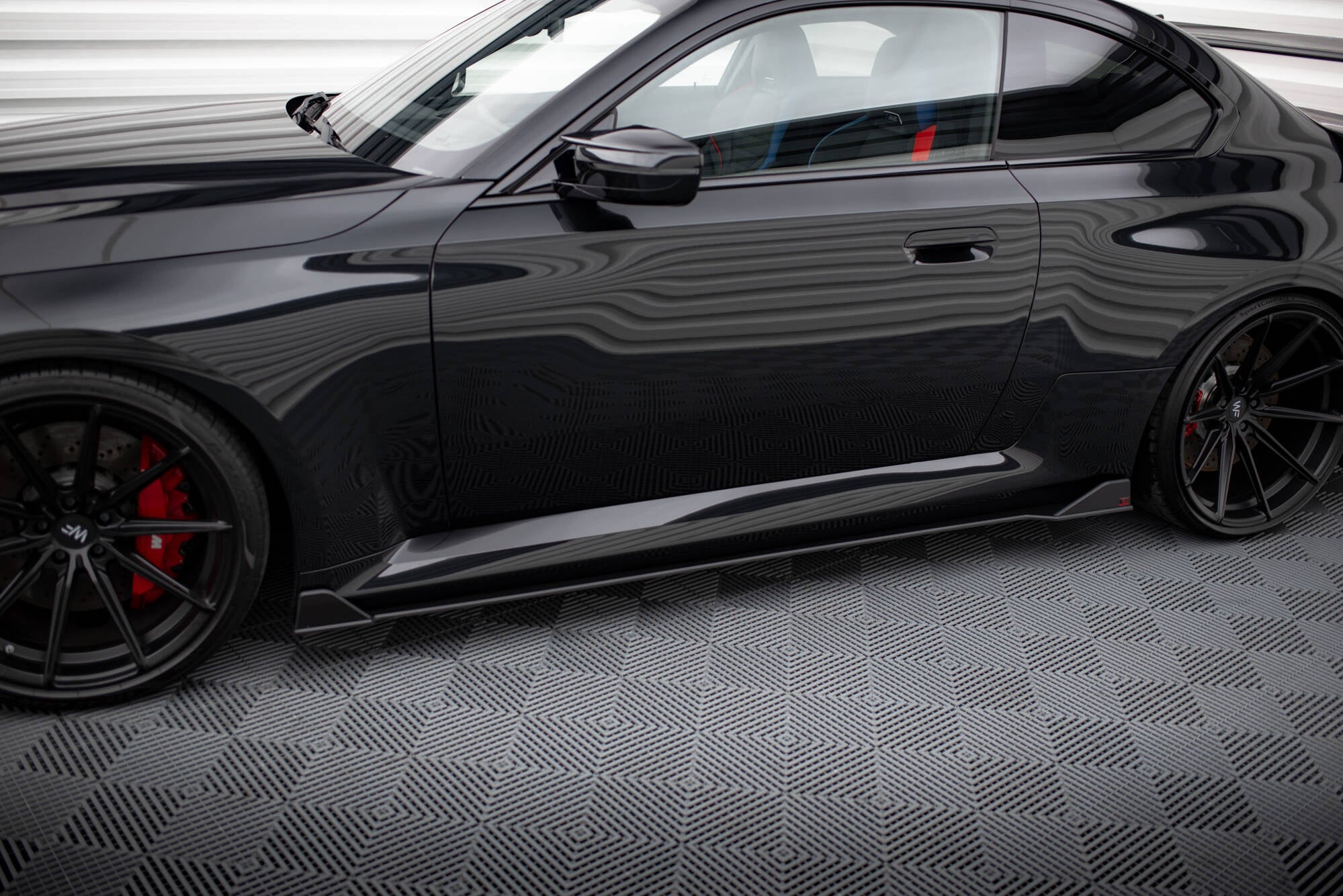 Maxton Design Street Pro Street+ Seitenschweller Leisten V.2 passend für BMW M2 G87