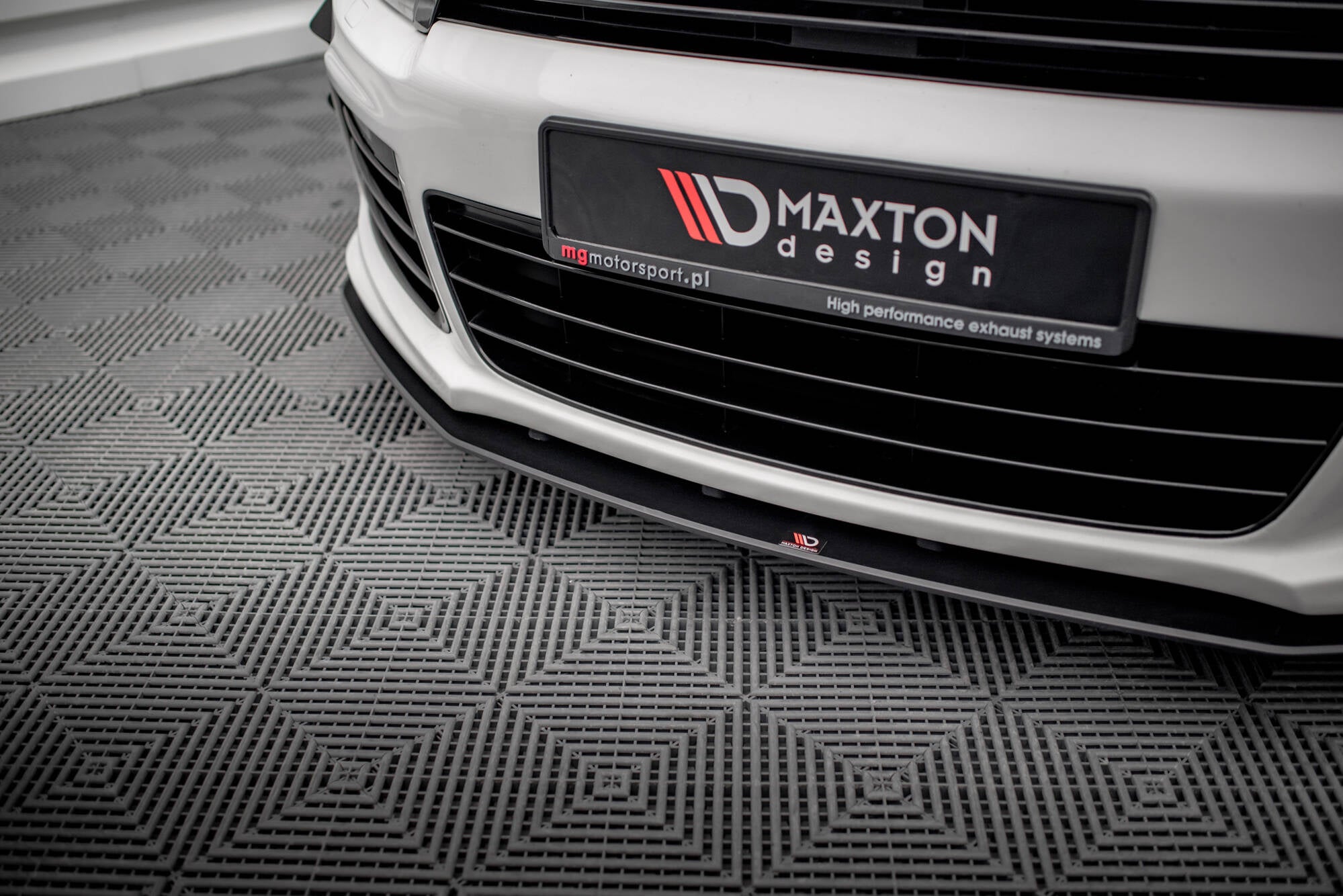 Maxton Design Street Pro Street+ Spoilerlippe Front Ansatz passend für VW Scirocco R Mk3