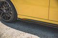 Maxton Design Seitenschweller Ansatz für Mercedes-AMG A 45 S W177 Carbon Look
