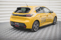 Maxton Design Street Pro Heckschürze passend für Peugeot 208 Mk2