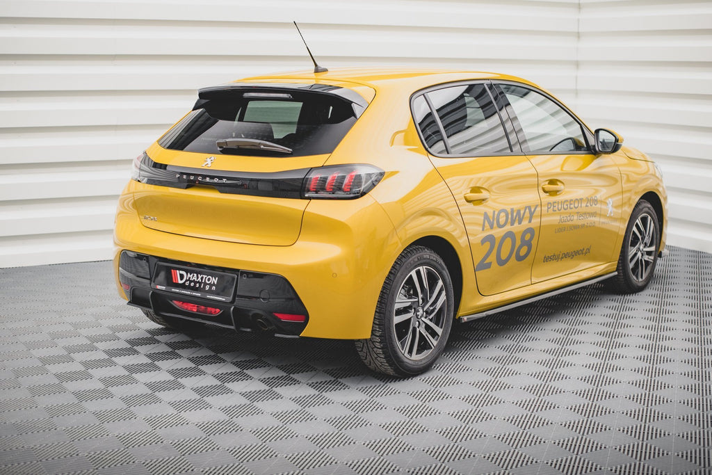 Maxton Design Street Pro Heckschürze passend für Peugeot 208 Mk2