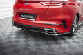 Maxton Design Street+ Mittlerer Diffusor RACE passend für Kia ProCeed GT-Line Mk1 schwarz Hochglanz