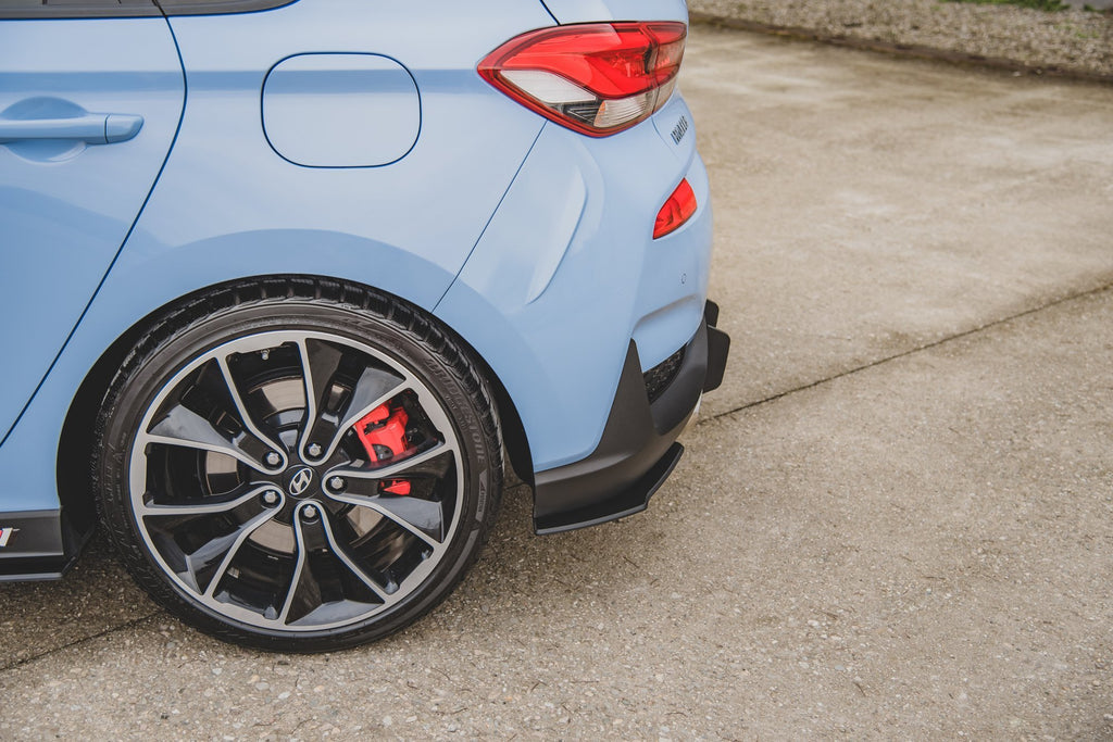 Maxton Design Street Pro Heck Ansatz Flaps Diffusor passend für Hyundai I30 N Mk3 Hatchback