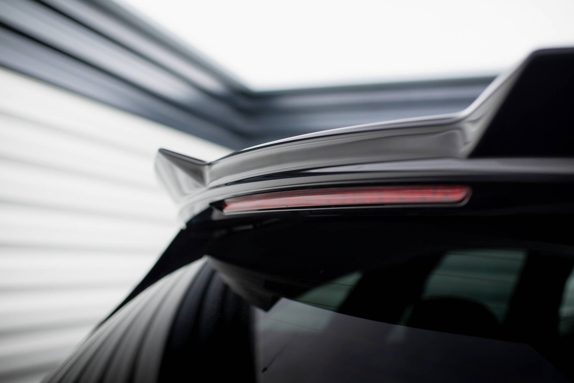 Maxton Design Spoiler CAP 3D passend für Mercedes-Benz GLC AMG-Line X254 schwarz Hochglanz