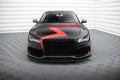 Maxton Design Street Pro Street+ Spoilerlippe Front Ansatz passend für Audi A7 RS7 Look C7