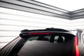 Maxton Design Spoiler CAP passend für Volvo V90 R-Design Mk2 schwarz Hochglanz