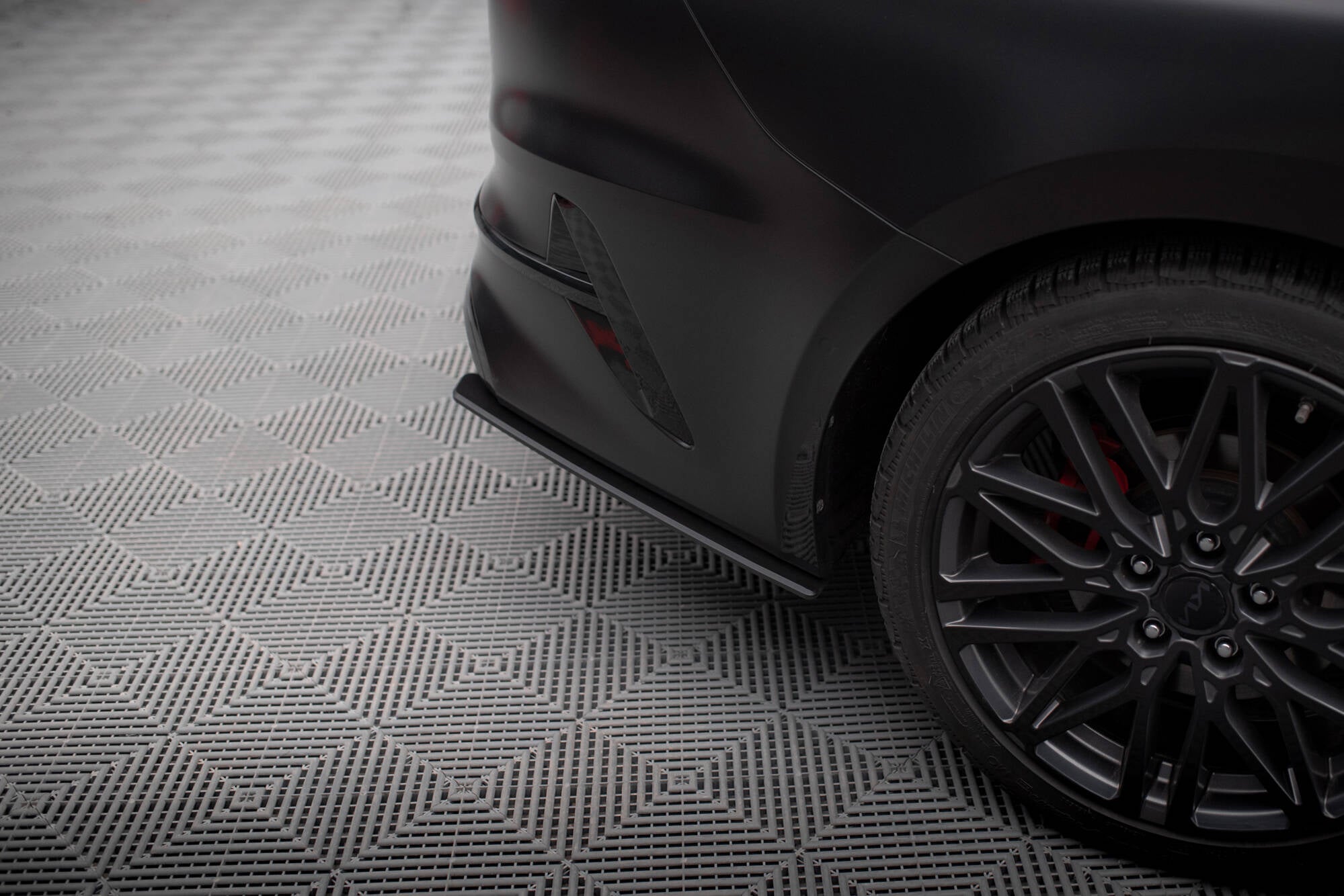 Maxton Design Street Pro Heck Ansatz Flaps Diffusor passend für Kia Proceed GT Mk1 Facelift