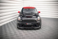 Maxton Design Street+ Spoilerlippe Front Ansatz V.3 passend für Mini Cooper John Cooper Works R56 schwarz Hochglanz