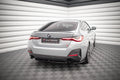 Maxton Design Heckansatz BMW 4er Gran Coupe M-Paket G26 schwarz Hochglanz für BMW 4er Gran Coupe